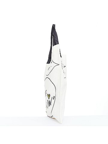 Lanvin Lanvin Fashion Sketch Printed Canvas Tote Bag (view 2)