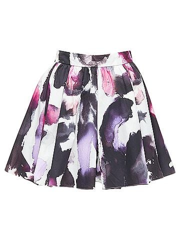 Alexander McQueen Alexander Mcqueen 2022 Paint Pleated Skirt (view 1)