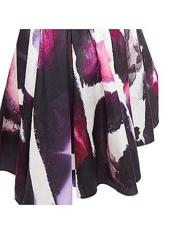Alexander McQueen Alexander Mcqueen 2022 Paint Pleated Skirt (view 2)