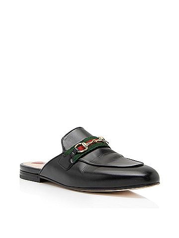 Gucci Gucci Leather Princetown Mules - Size 7 / 37 (view 1)