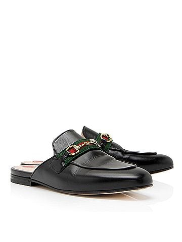 Gucci Gucci Leather Princetown Mules - Size 7 / 37 (view 2)