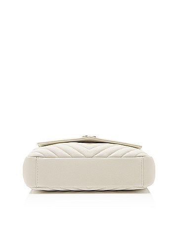 Saint Laurent Saint Laurent Matelasse Calfskin Monogram College Medium Shoulder Bag (view 2)
