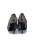 Tom Ford 100% Leather Silver Tom Ford, python leather metallic zipper heels Size EU 38 1/2 - photo 4