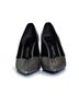 Tom Ford 100% Leather Silver Tom Ford, python leather metallic zipper heels Size EU 38 1/2 - photo 9
