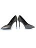 Tom Ford 100% Leather Silver Tom Ford, python leather metallic zipper heels Size EU 38 1/2 - photo 6