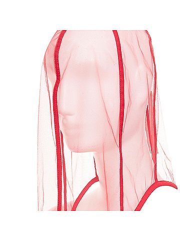 Rick Owens Rick Owens 2024 Lido Runway Sheer Tulle Helmet Mask Hood (view 2)