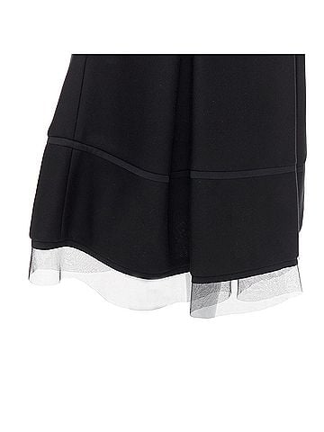 Donna Karan New York Donna Karan Tulle Mesh A-Line Skirt (view 2)