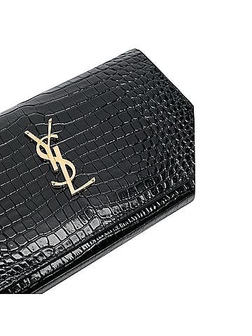 Saint Laurent Saint Laurent Cassandre Croco Shoulder Bag (view 2)