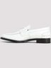 Prada 100% Leather White Brushed Leather Loafers Size EU 36 - photo 4