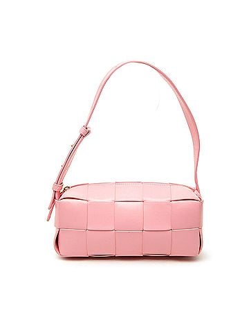 Bottega Veneta Small Lambskin Intrecciato Brick Cassette (view 1)