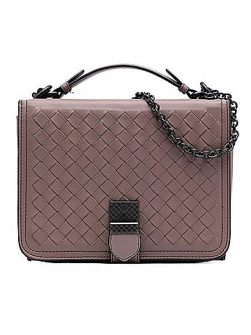 Bottega Veneta Small Nappa Intrecciato Runway Shoulder Bag (view 1)