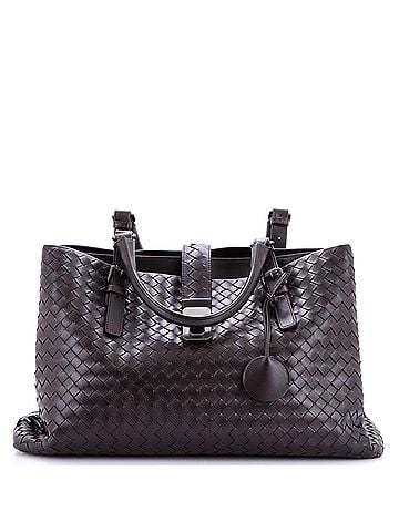 Bottega Veneta Roma Bag Intrecciato Nappa Medium (view 1)