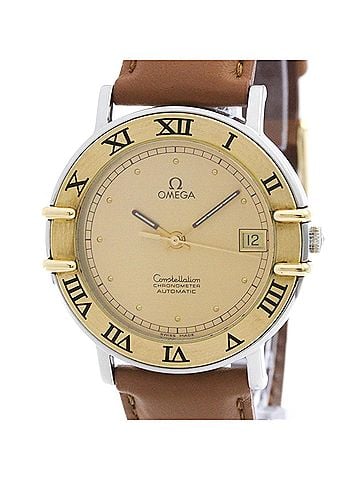 Omega OMEGA Constellation 18K Gold Steel Automatic Mens Watch 1701.10.11 Polished (view 1)