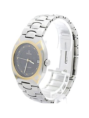 Omega OMEGA Seamaster Polaris 18K Gold Steel Mens Watch 396.1022 Polished (view 2)