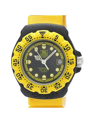 TAG Heuer TAG HEUER Formula 1 Stainless Steel Rubber Quartz Ladies Watch 380.508 (view 1)