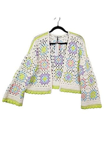 Alice + Olivia Granny Square Cardigan Cardigan (view 1)