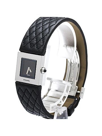 Chanel CHANEL Matelasse Steel Leather Quartz Ladies Watch H0116 Polished (view 2)