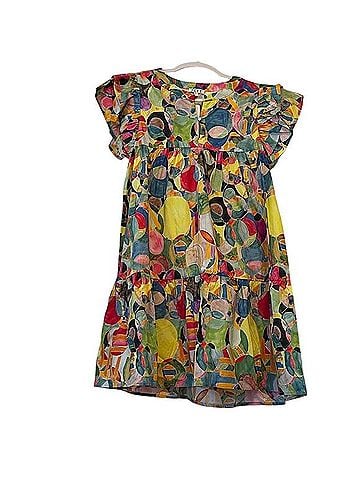 TCEC Colorful Tiered Dress Casual Dress (view 1)
