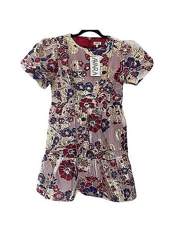 TCEC Floral Mini Dress Cocktail Dress (view 1)