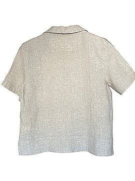 Quince 100% European linen short sleeve shirt Short Sleeve Button-Down Shirt (view 2)