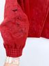 Carlisle Floral Red Jacket Size 12 - photo 5