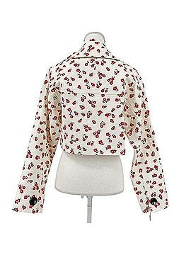 Self-Portrait Ditsy Floral Canvas Jacket (view 2)