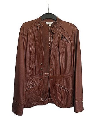 Coldwater Creek Leather Jacket (view 1)