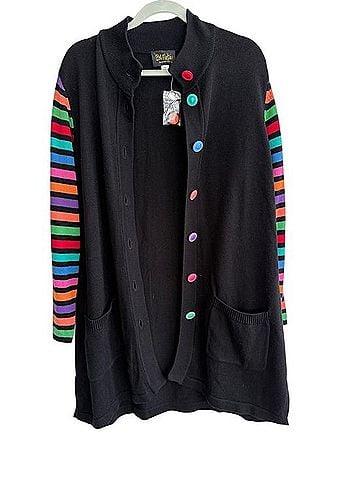 Bob Mackie Wearable Art Cardigan (view 2)