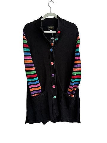 Bob Mackie Wearable Art Cardigan (view 1)