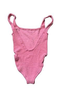 Hunza G Original Crinkle One Piece Swimsuit (view 2)