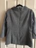 Michael Kors 85% Polyester 15% Wool 100% Acetate Gray Jacket Size 4 - photo 11