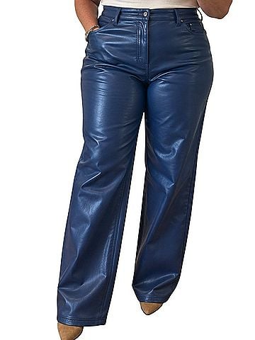 W by Worth w by worth Faux Leather Pants (view 1)