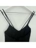 Silence and Noise 100% Rayon Black Romper Size M - photo 7