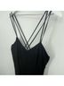Silence and Noise 100% Rayon Black Romper Size M - photo 5