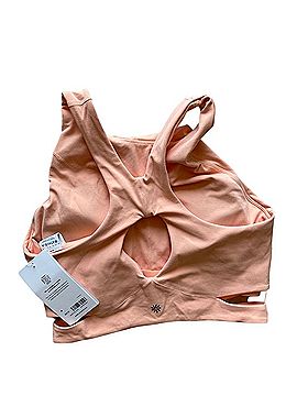 Athleta Conscious Cut Out Crop Sports Bra (view 2)