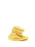 Prada 100% Raffia Yellow Triangle Logo Bucket Hat Striped Raffia One size - photo 3