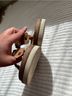 Taos 100% Leather Tan Brown Sandals Size 7 1/2 - photo 5