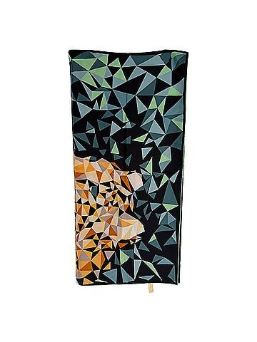 Cartier Cartier Panthere Pixel Motif Scarf in Multicolor Silk (view 1)