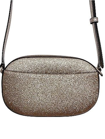 Kate Spade New York Glitter Oval Camera Bag Leather Crossbody Bag (view 2)