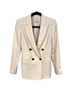Reiss Solid White Blazer Size 8 - photo 1