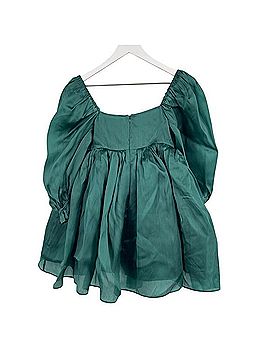 Selkie Emerald Elf Puff Dress Cocktail Dress (view 2)