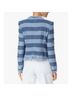 Adriano Goldschmied 100% Cotton Stripes Blue Jacket Size M - photo 3
