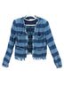 Adriano Goldschmied 100% Cotton Stripes Blue Jacket Size M - photo 2