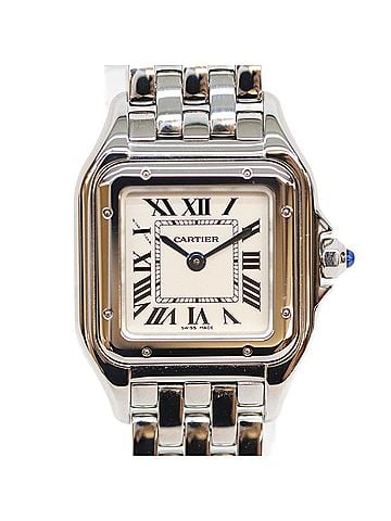 Cartier Cartier WSPN0006 SS Panthère de SM Watch Quartz Wristwatch Silver Dial Ladies (view 1)