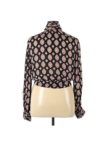 Nicholas Nicholas Long Sleeve Silk Top (view 2)