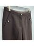 Tory Burch Brown Wool Pants Size 2 - photo 5