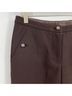 Tory Burch Brown Wool Pants Size 2 - photo 10