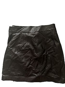 French Connection Leather Skirt (view 2)