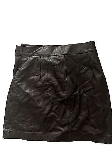 French Connection Leather Skirt (view 2)