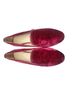 M. Gemi Petalo Due Bordeaux Tuscan Velvet Smoking Loafer Flats - photo 2